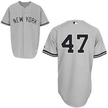Ivan Nova New York Yankees grey jersey