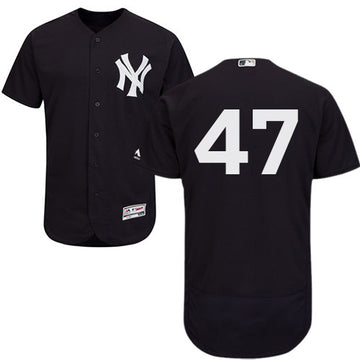 Jon Niese New York Yankees navy jersey