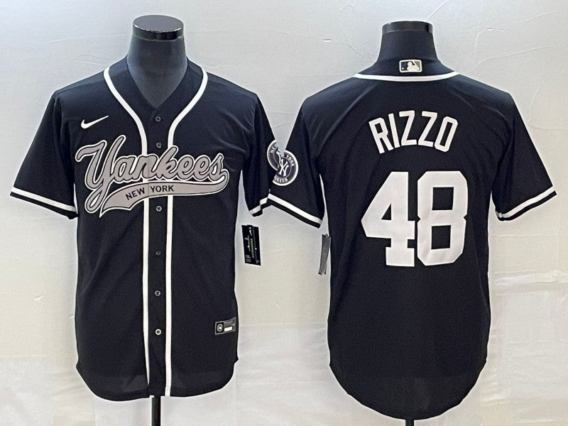 Anthony Rizzo New York Yankees black jersey
