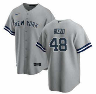 Anthony Rizzo New York Yankees gray jersey