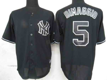 Dimaggio New York Yankees black Fashion jersey