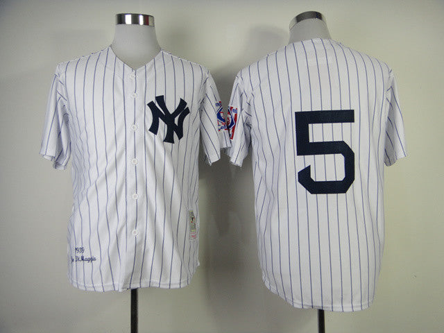 DiMaggio New York Yankees white Throwback jersey