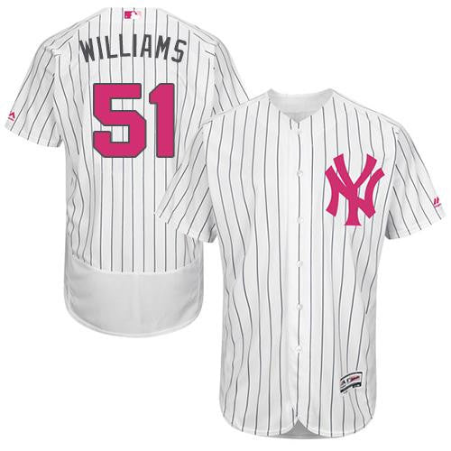 Bernie Williams New York Yankees white Authentic jersey