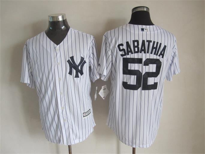 Sabathia New York Yankees white jersey