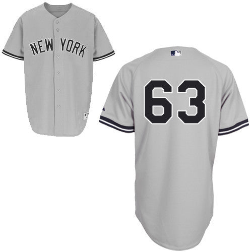 Jose Ramirez New York Yankees grey jersey