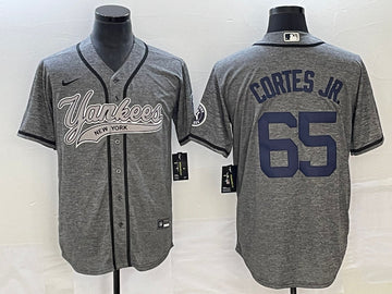 Nestor Cortes Jr New York Yankees gray jersey