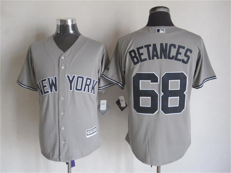 Dellin Betances New York Yankees grey jersey