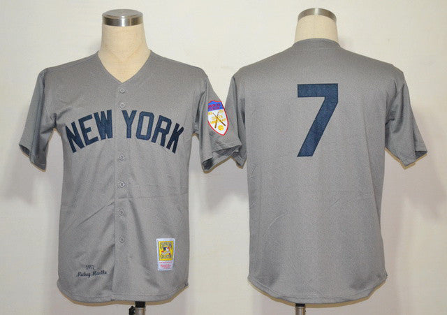 New York Yankees grey jersey