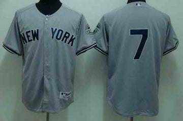 Mantle New York Yankees grey jersey