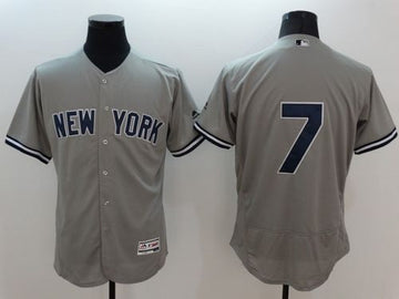Mickey Mantle New York Yankees grey Authentic jersey