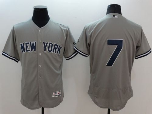 Mickey Mantle New York Yankees grey Authentic jersey