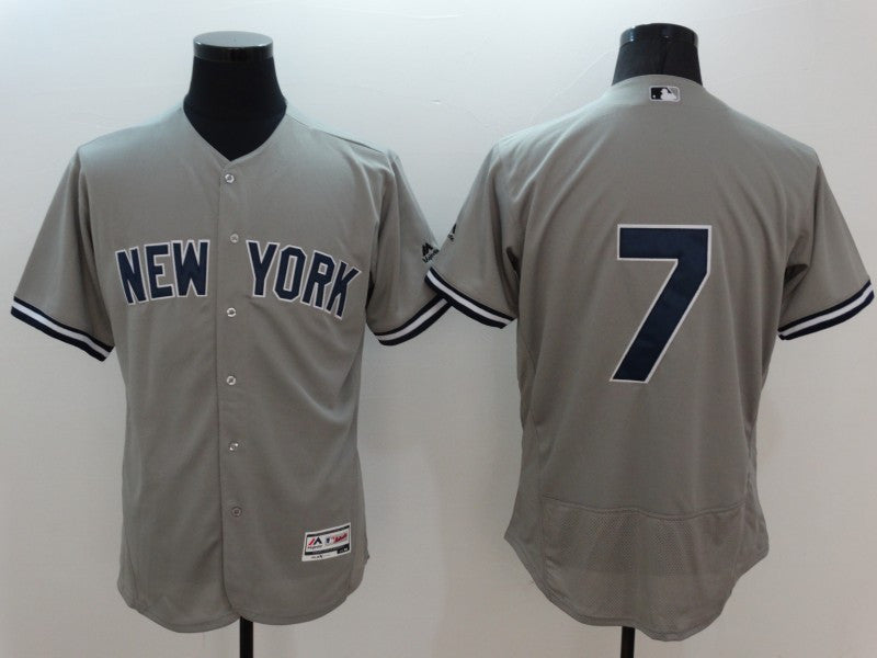 Mickey Mantle New York Yankees grey jersey