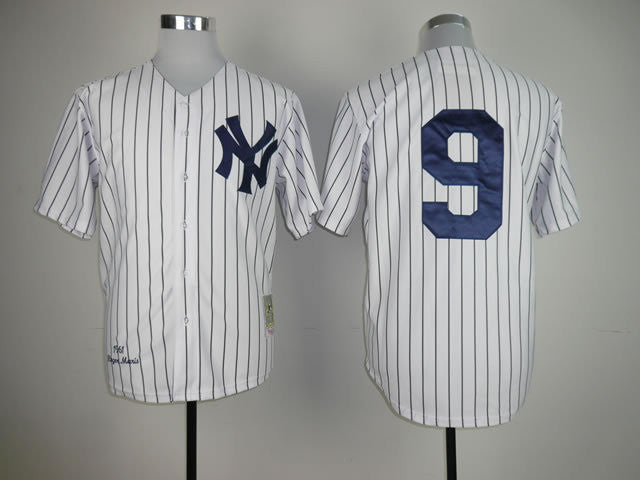 Maris New York Yankees white Throwback jersey