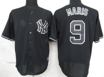 Roger Maris New York Yankees black Fashion jersey