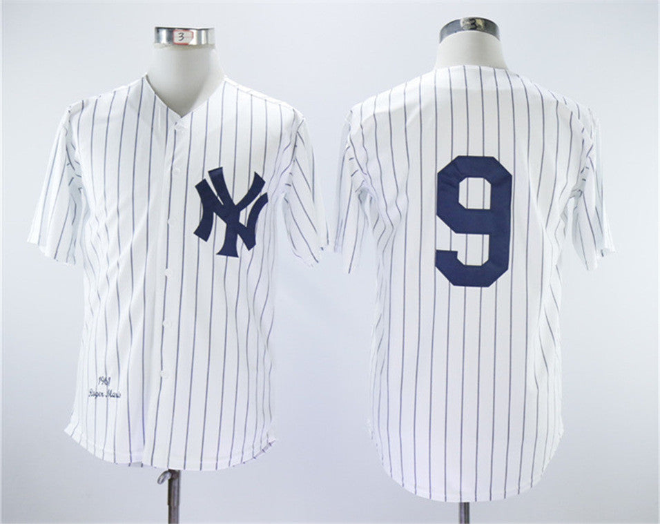Roger Maris New York Yankees white Throwback jersey