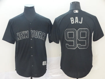 Aaron Judge Baj New York Yankees black jersey