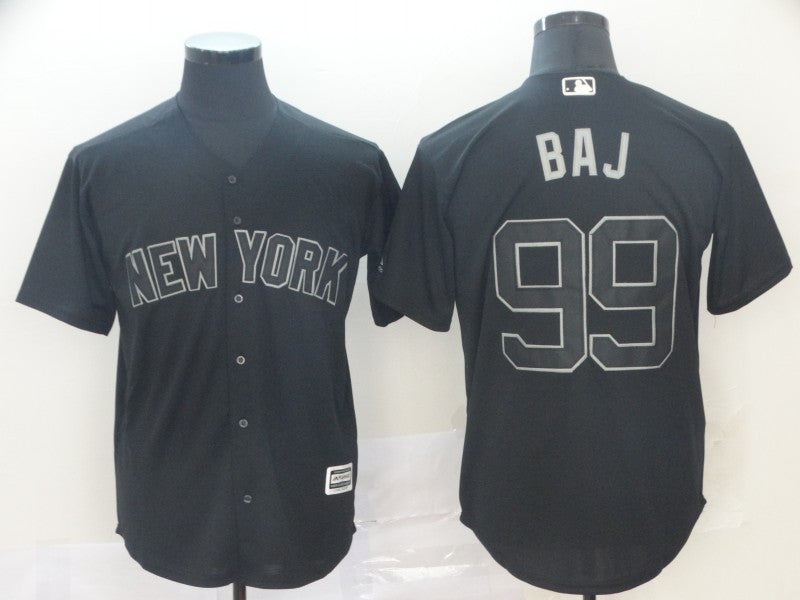 Aaron Judge Baj New York Yankees black jersey