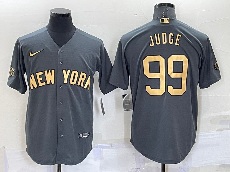 Aaron Judge New York Yankees charcoal All-Star jersey