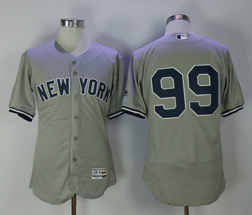 Aaron Judge New York Yankees gray jersey