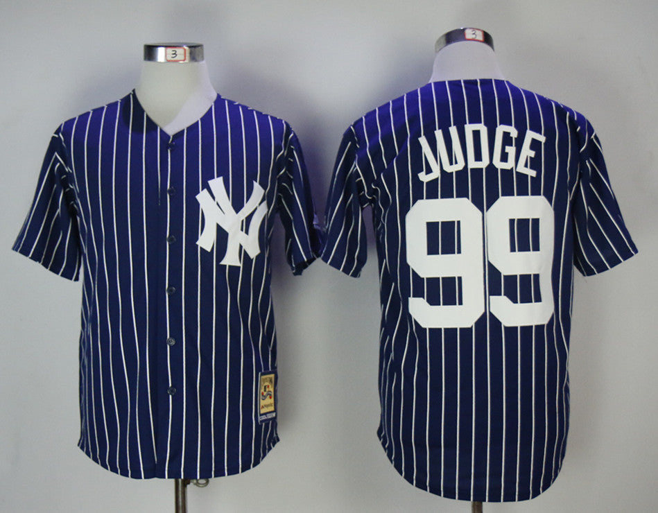 Aaron Judge New York Yankees navy Cooperstown jersey