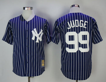 Aaron Judge New York Yankees navy Cooperstown jersey