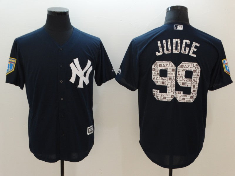 Aaron Judge New York Yankees navy jersey