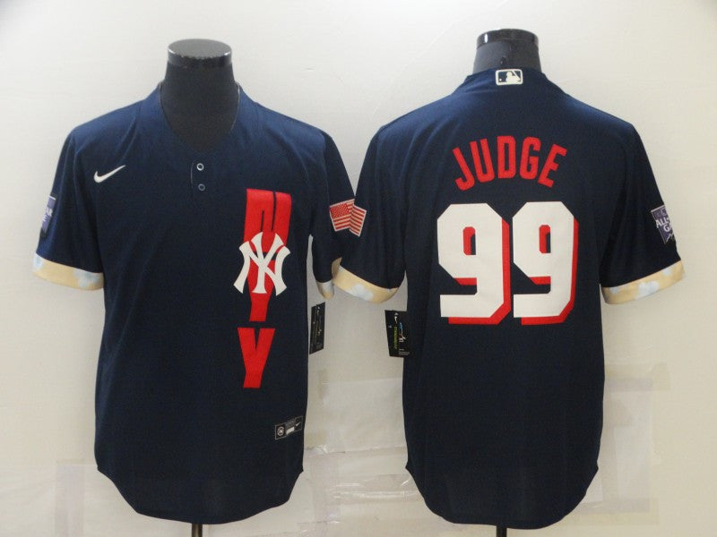 Aaron Judge New York Yankees navy All-Star jersey