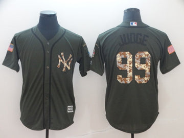 Aaron Judge New York Yankees olive jersey