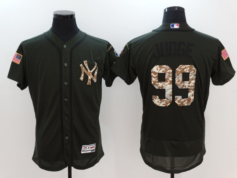 Aaron Judge New York Yankees olive jersey