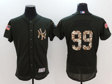 Aaron Judge New York Yankees olive jersey