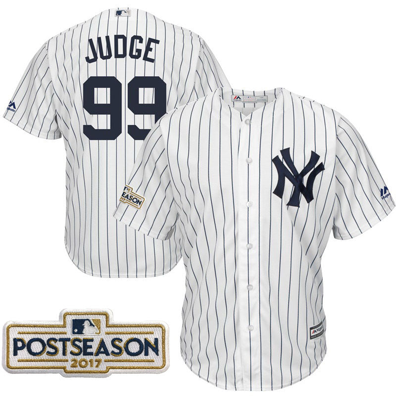 Aaron Judge New York Yankees white jersey
