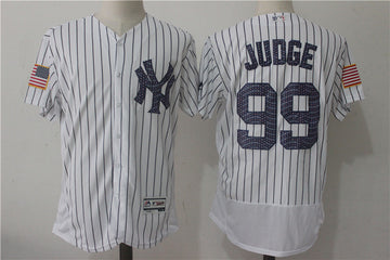 Aaron Judge New York Yankees white jersey