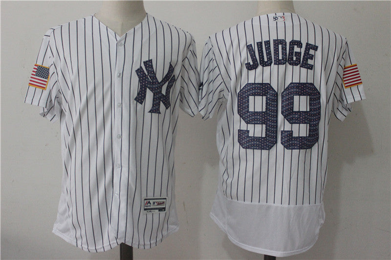 Aaron Judge New York Yankees white jersey