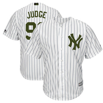Aaron Judge New York Yankees white jersey