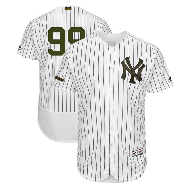 Aaron Judge New York Yankees white jersey