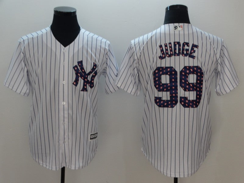 Aaron Judge New York Yankees white jersey