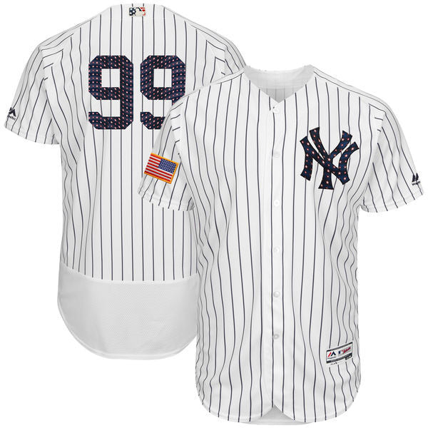 Aaron Judge New York Yankees white jersey