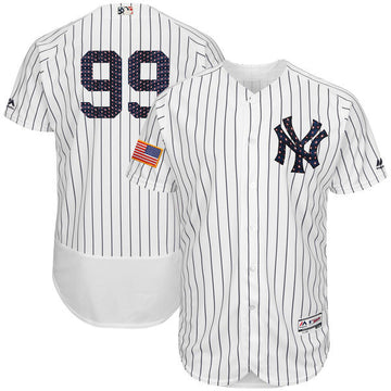 Aaron Judge New York Yankees white jersey