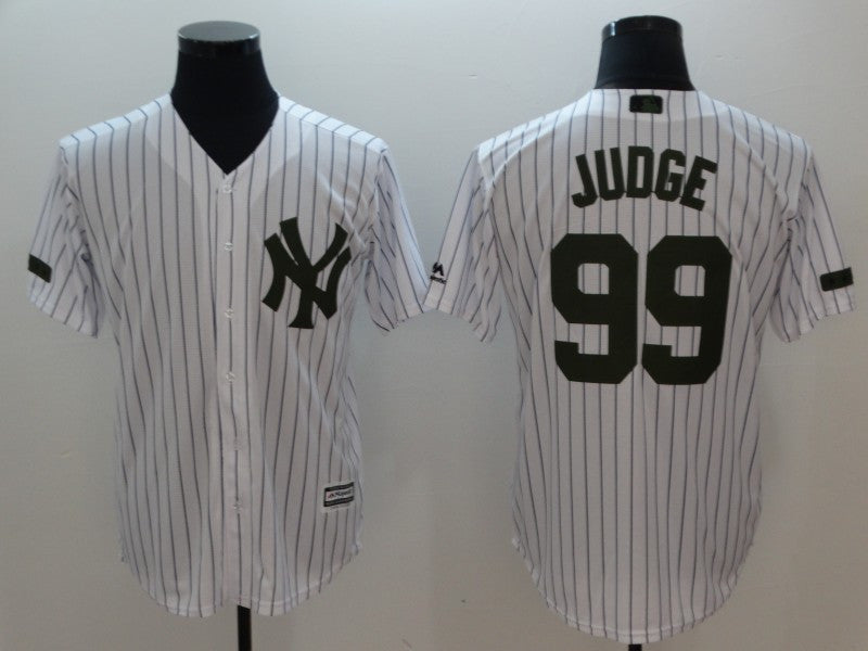 Aaron Judge New York Yankees white jersey