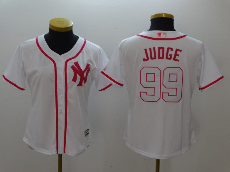 Aaron Judge New York Yankees white jersey