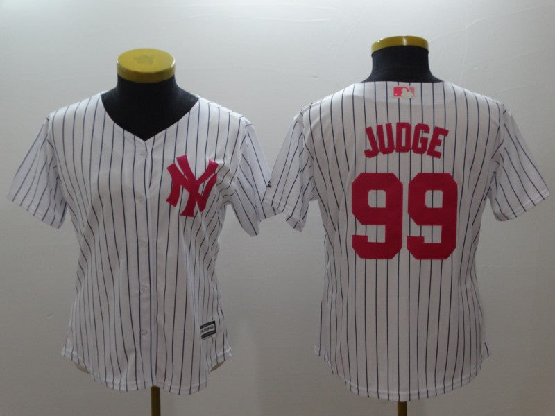 Aaron Judge New York Yankees white jersey