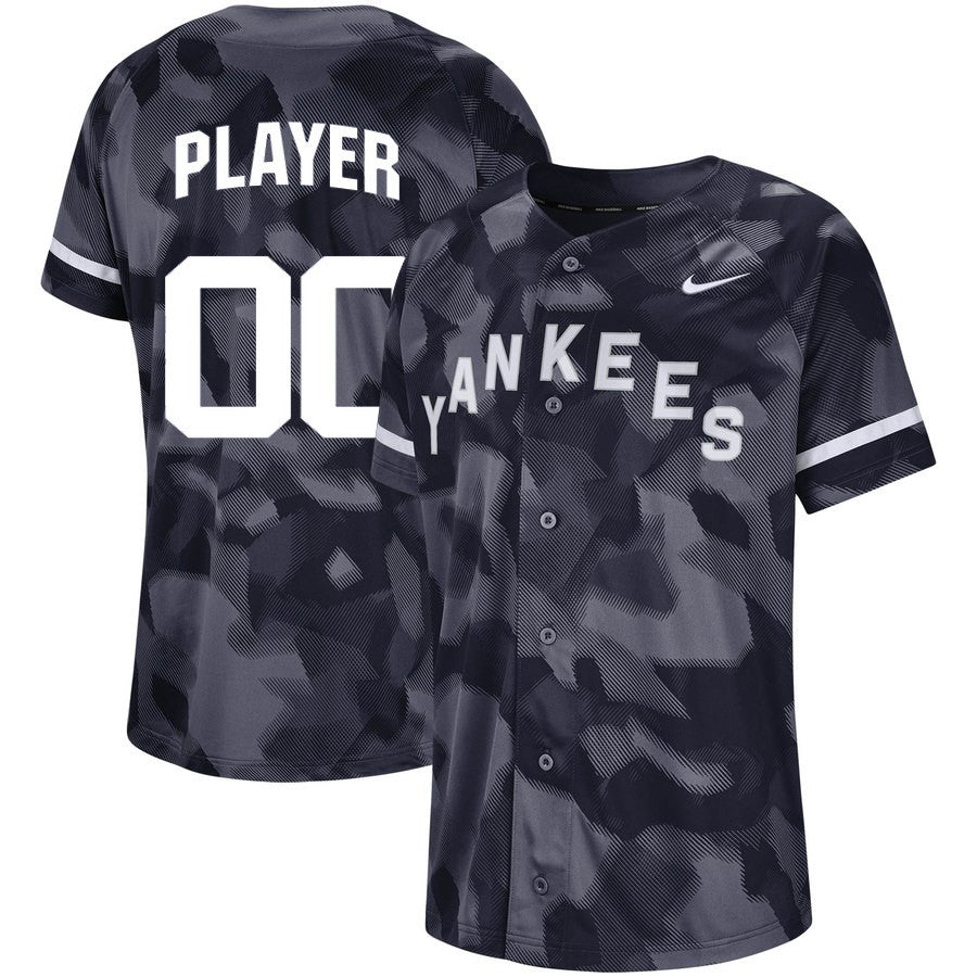 New York Yankees black Fashion jersey