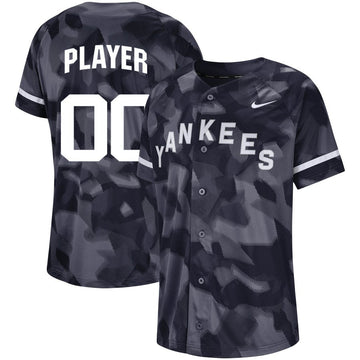 New York Yankees black Fashion jersey
