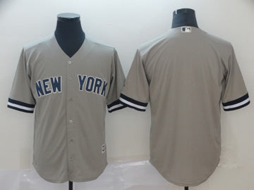 Custom New York Yankees gray jersey
