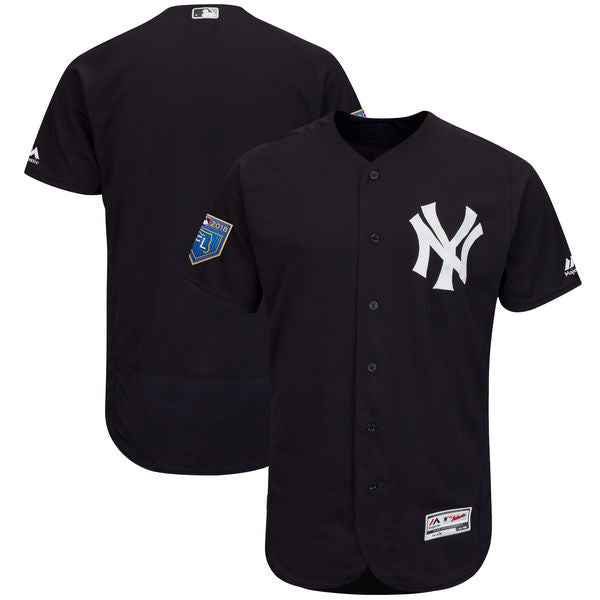 Custom New York Yankees navy jersey