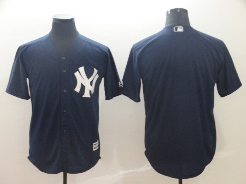 Custom New York Yankees navy jersey