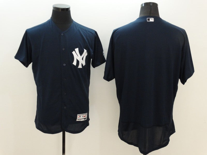 Custom New York Yankees navy jersey