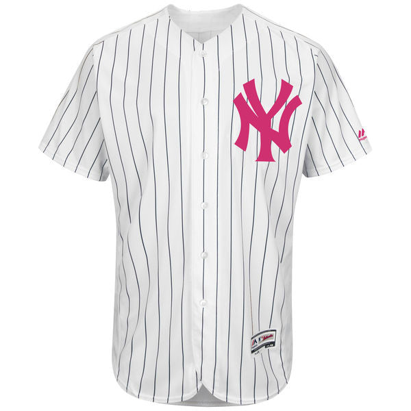 Custom New York Yankees white jersey