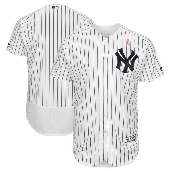 Custom New York Yankees white jersey
