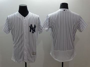 Custom New York Yankees white Authentic jersey